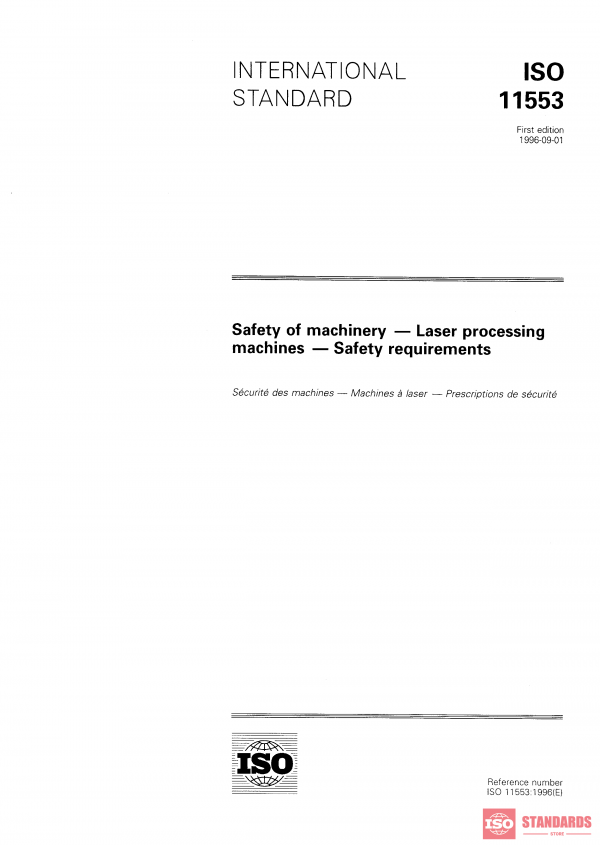 ISO 11553:1996 PDF