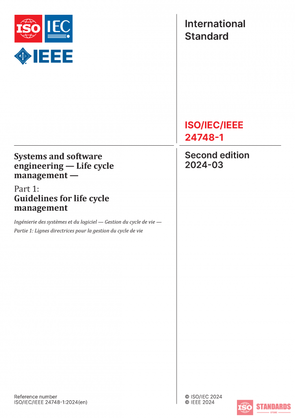 ISO/IEC/IEEE 24748-1:2024 PDF