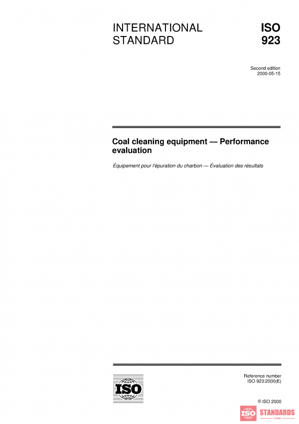 ISO 923:2000 PDF