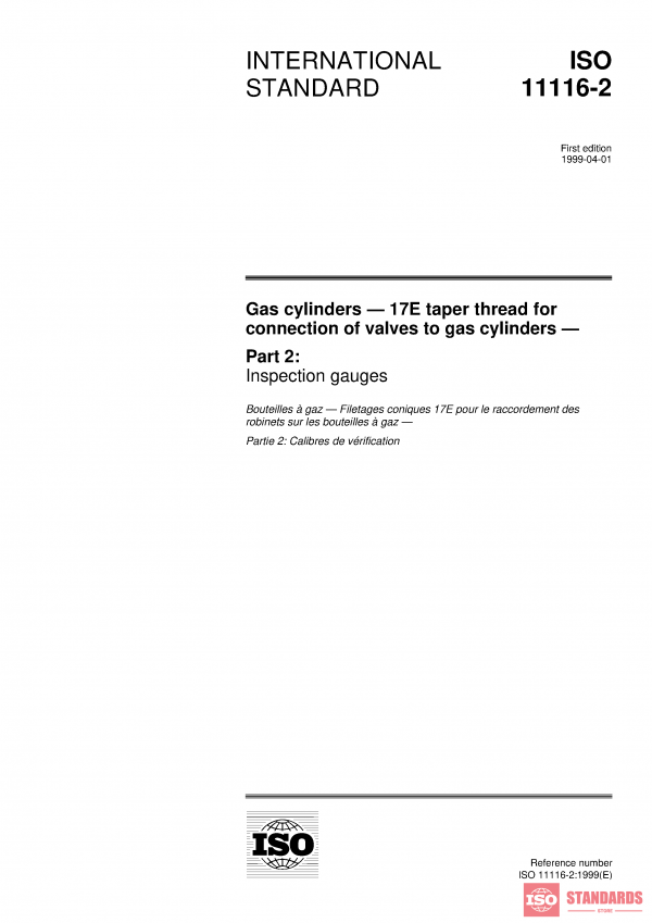 ISO 11116-2:1999 PDF