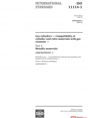 ISO 11114-1:2020/Amd 1:2023 PDF