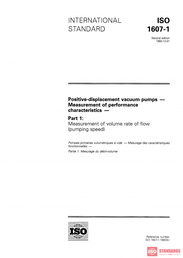 ISO 1607-1:1993 PDF