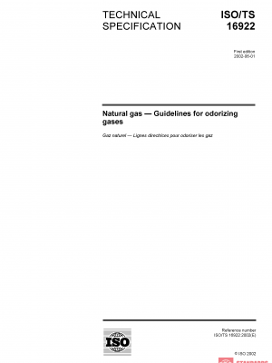 ISO/TS 16922:2002 PDF