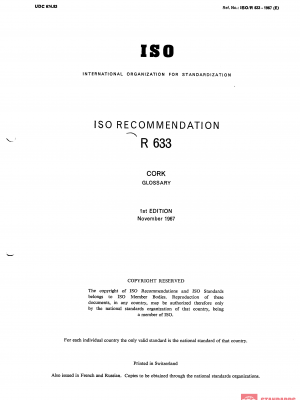 ISO/R 633:1967 PDF