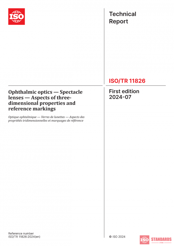 ISO/TR 11826:2024 PDF
