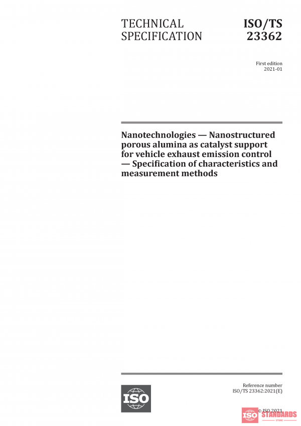 ISO/TS 23362:2021 PDF