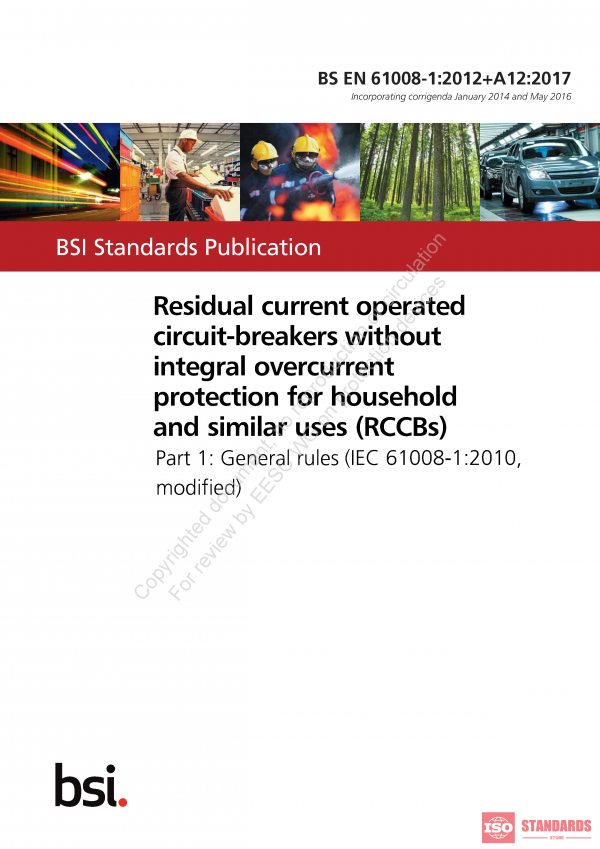 BS EN 61008 WG 1:2012+A12:2017 PDF
