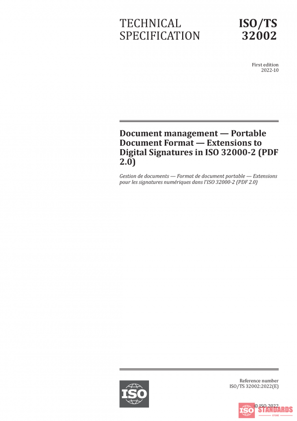 ISO/TS 32002:2022 PDF