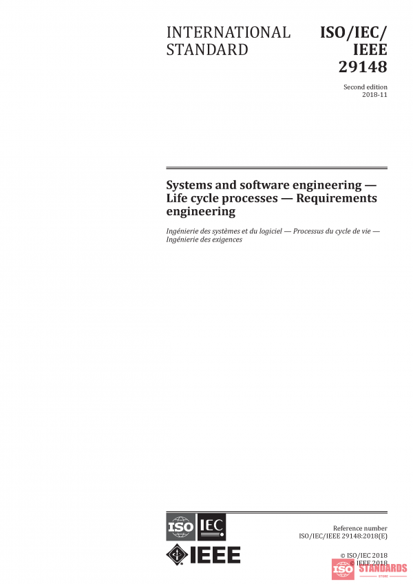 ISO/IEC/IEEE 29148:2018 PDF