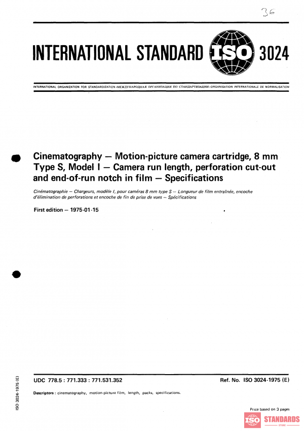 ISO 3024:1975 PDF