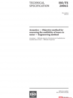 ISO/TS 20065:2022 PDF