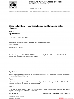 ISO 12543-6:2011/Cor 1:2012 PDF