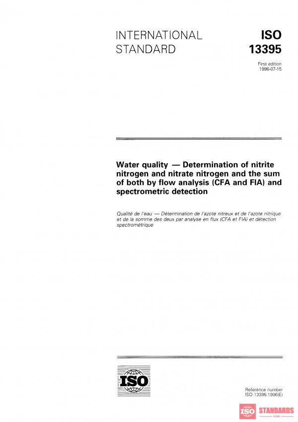 ISO 13395:1996 PDF