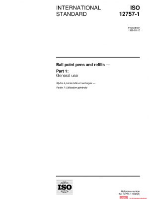 ISO 12757-1:1998 PDF