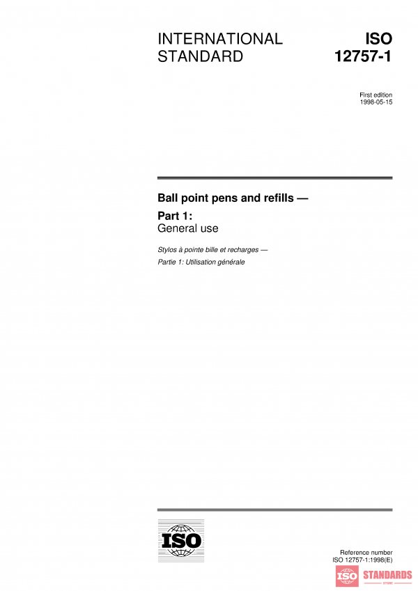 ISO 12757-1:1998 PDF