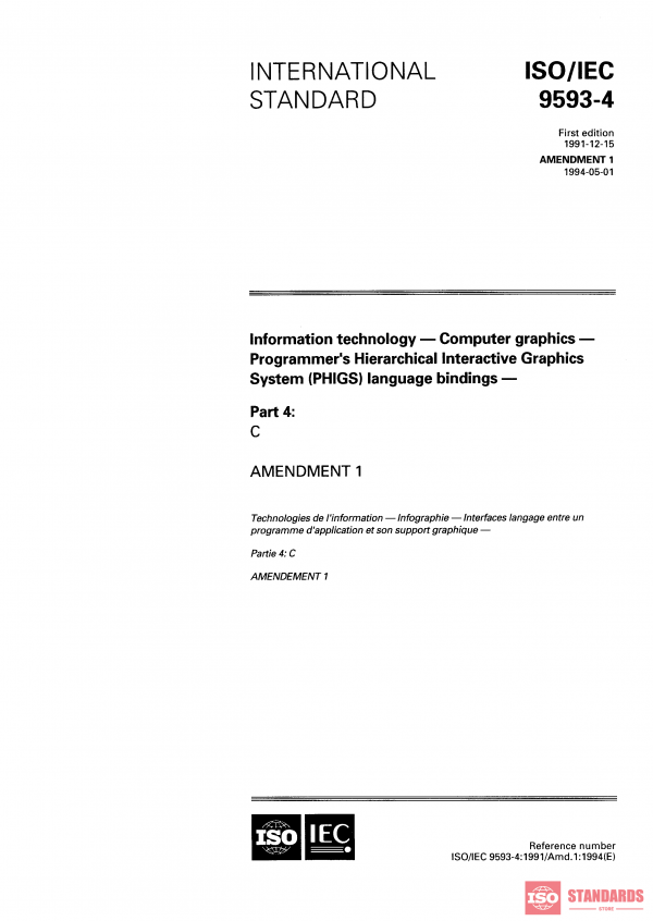 ISO/IEC 9593-4:1991/Amd 1:1994 PDF