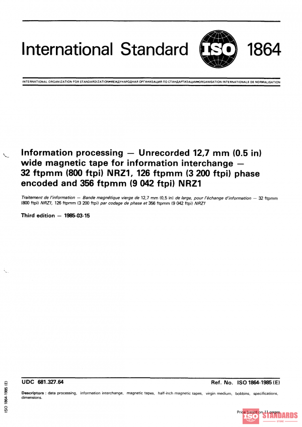 ISO 1864:1985 PDF