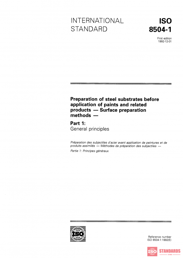 ISO 8504-1:1992 PDF
