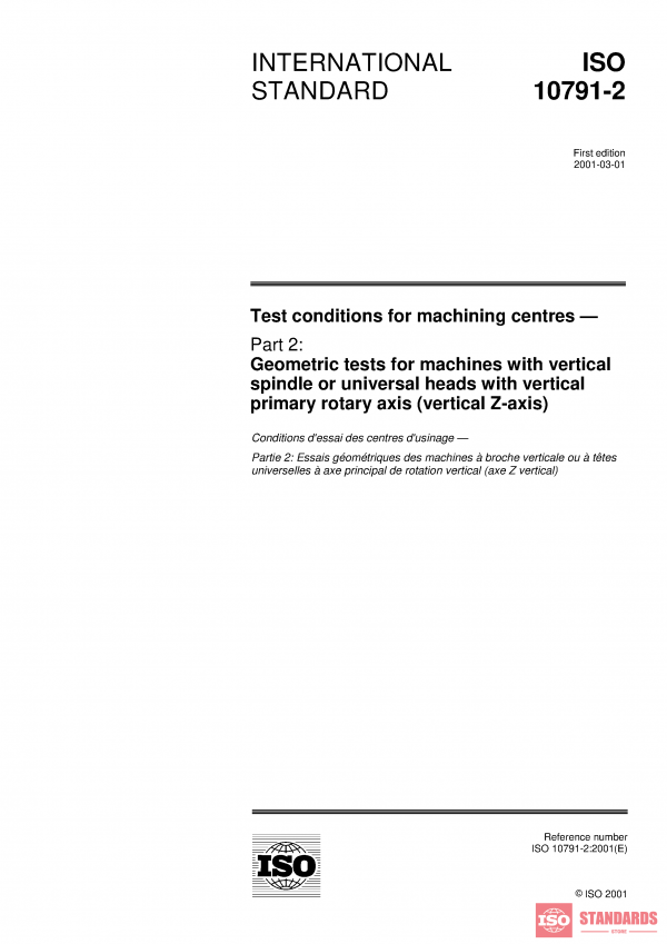 ISO 10791-2:2001 PDF