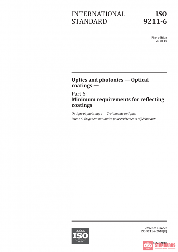 ISO 9211-6:2018 PDF