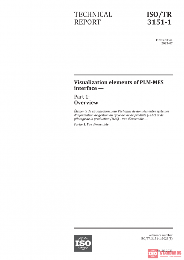 ISO/TR 3151-1:2023 PDF