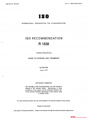 ISO/R 1838:1970 PDF