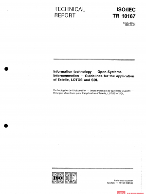 ISO/IEC TR 10167:1991 PDF