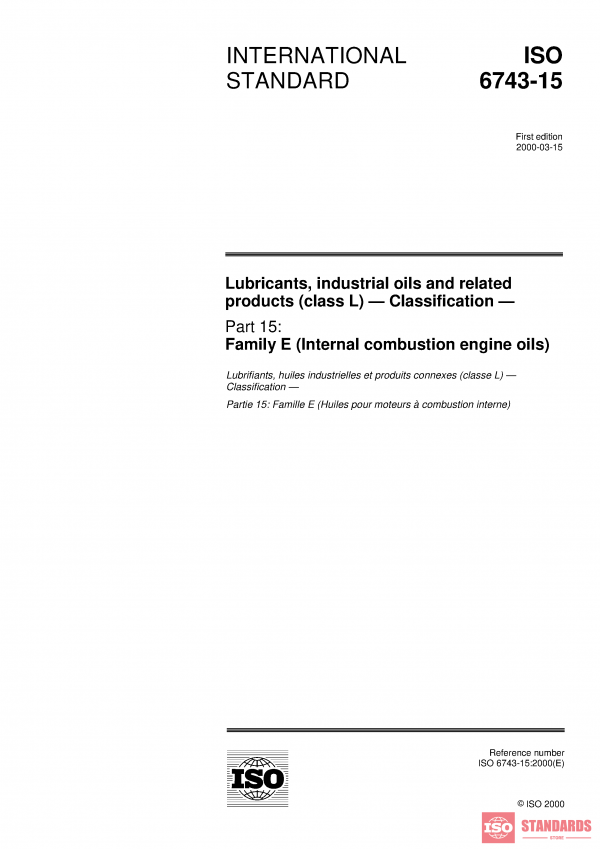 ISO 6743-15:2000 PDF