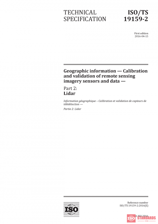 ISO/TS 19159-2:2016 PDF