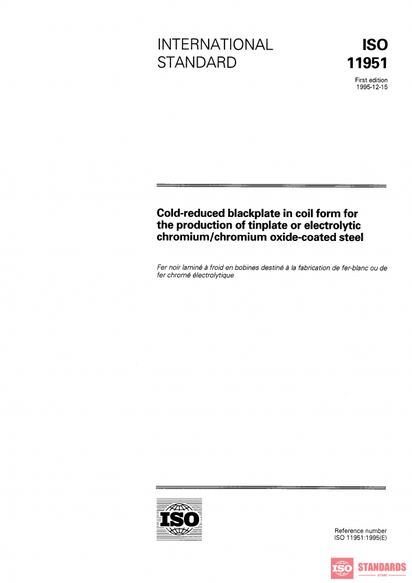 ISO 11951:1995 PDF
