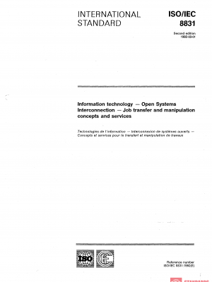 ISO/IEC 8831:1992 PDF