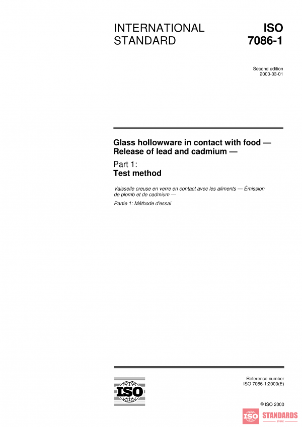 ISO 7086-1:2000 PDF
