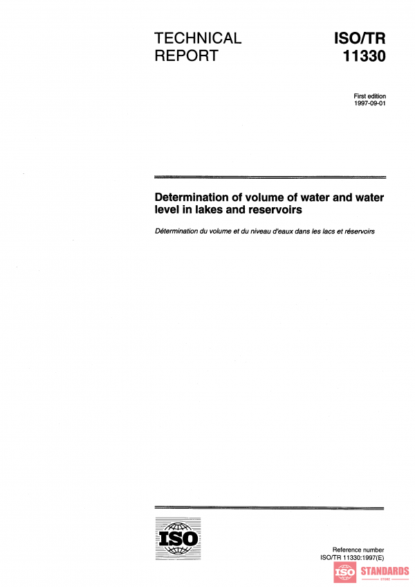 ISO/TR 11330:1997 PDF