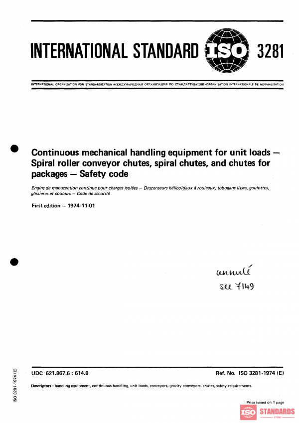 ISO 3281:1974 PDF