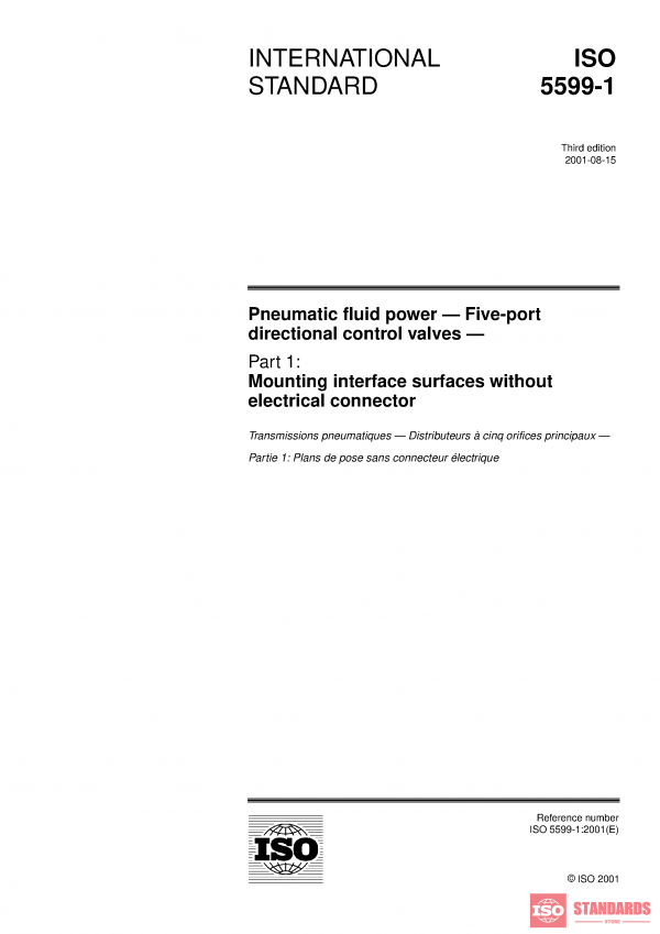 ISO 5599-1:2001 PDF