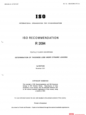 ISO/R 2094:1971 PDF