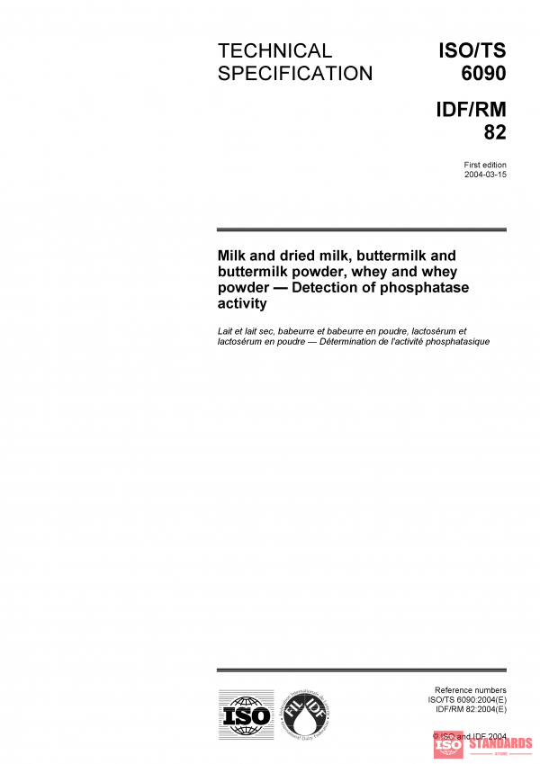 ISO/TS 6090:2004 PDF