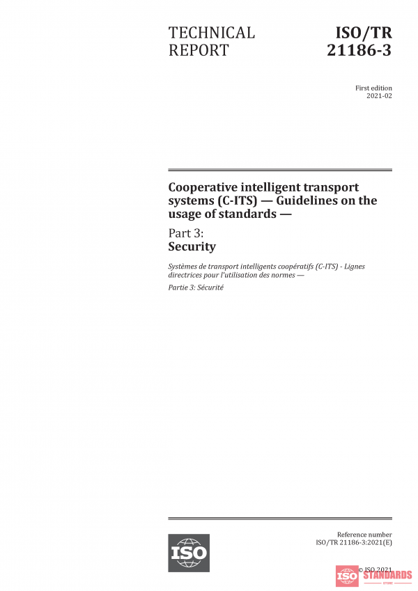 ISO/TR 21186-3:2021 PDF