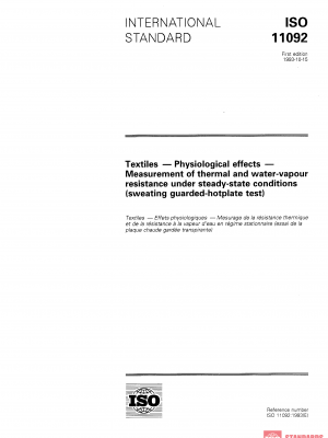 ISO 11092:1993 PDF