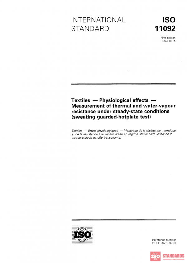 ISO 11092:1993 PDF