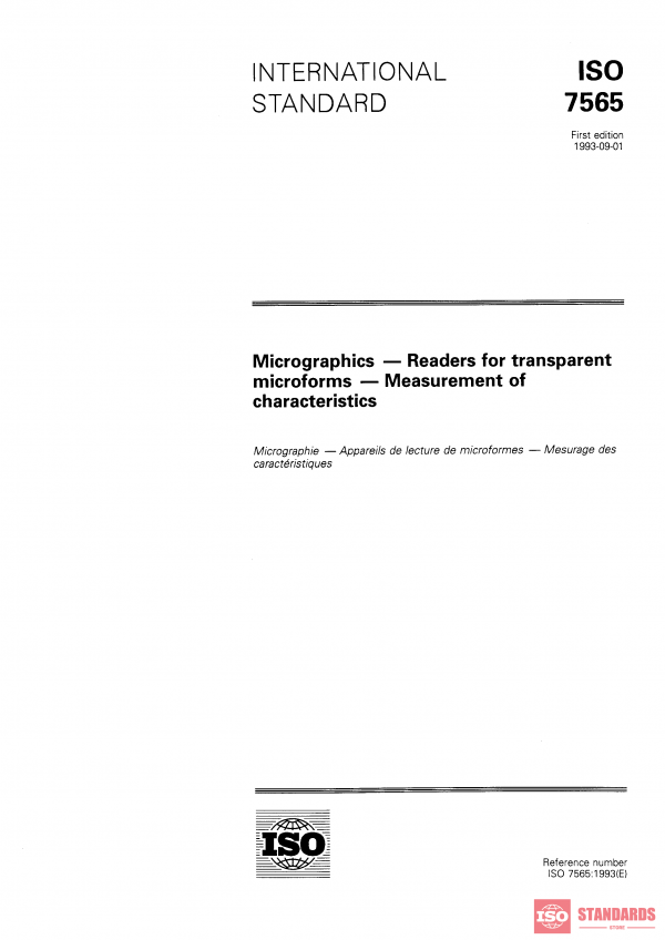 ISO 7565:1993 PDF