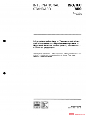 ISO/IEC 7809:1991 PDF
