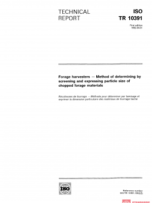 ISO/TR 10391:1992 PDF