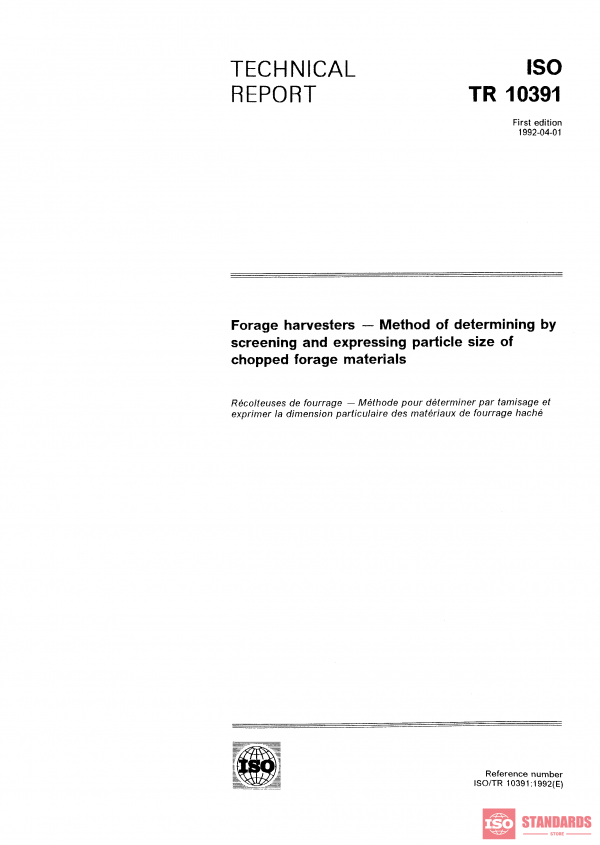 ISO/TR 10391:1992 PDF