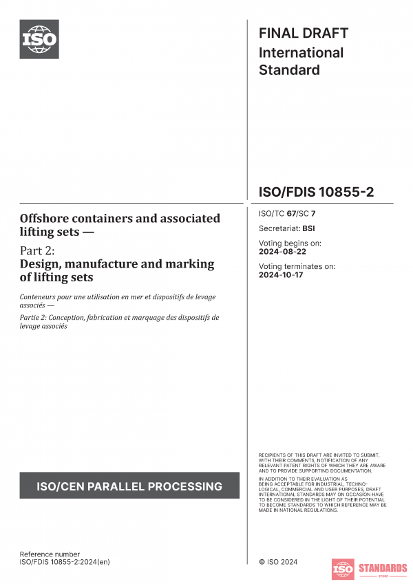 ISO/FDIS 10855 Final Draft – 2:2024 PDF
