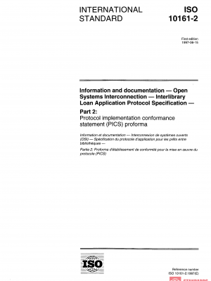 ISO 10161-2:1997 PDF