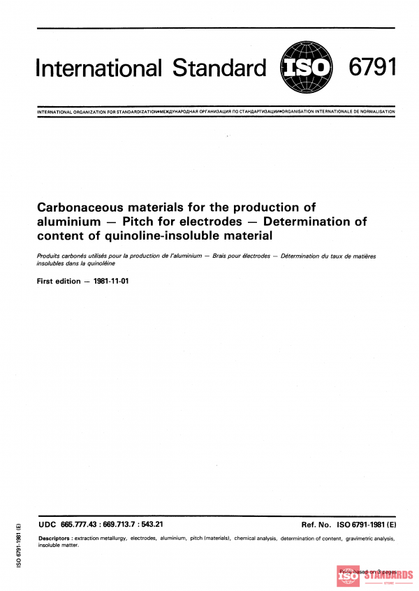 ISO 6791:1981 PDF