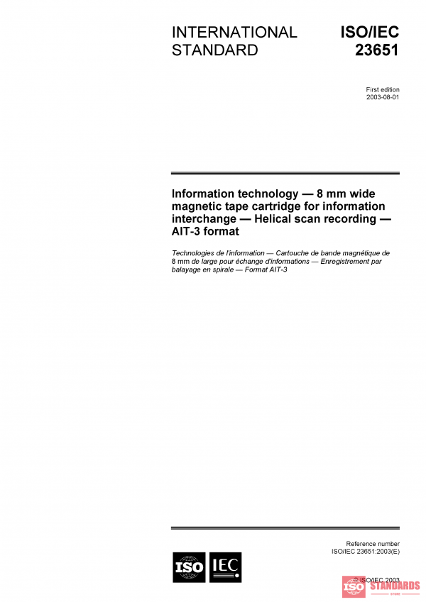 ISO/IEC 23651:2003 PDF