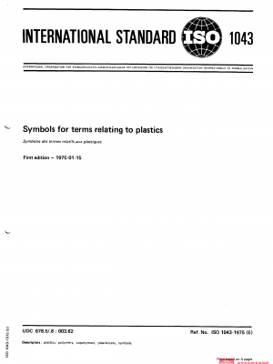 ISO 1043:1975 PDF