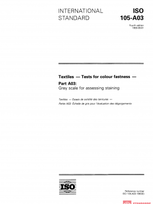 ISO 105-A03:1993 PDF